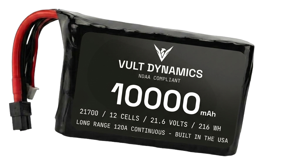 Vult Dynamics 6S2P 10000mAh Battery with Molicel P50B cells