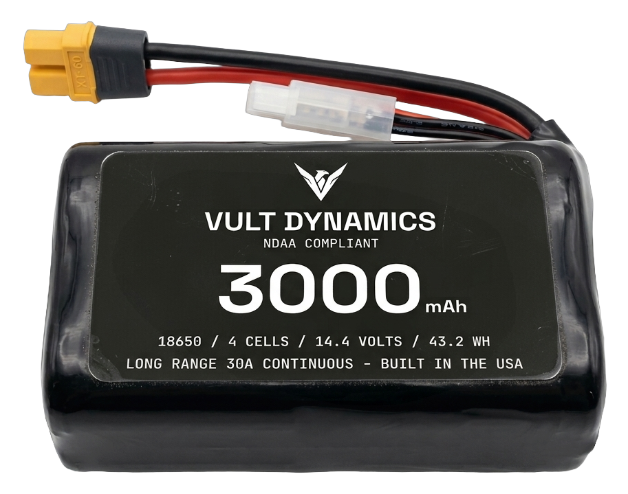 Vult Dynamics 4S1P 3000mAh Battery with Molicel P30B cells
