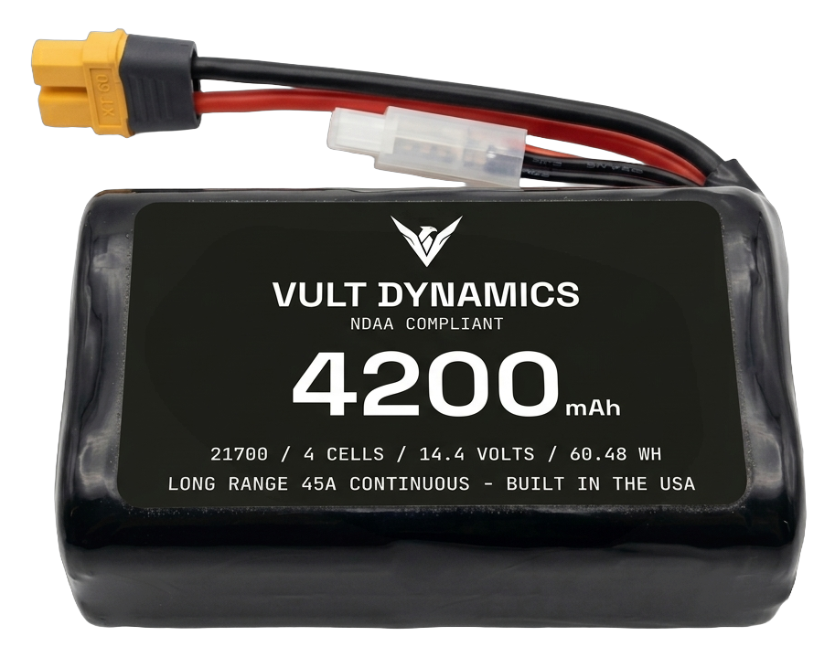 Vult Dynamics 4S1P 4200mAh Battery with Molicel P42A cells